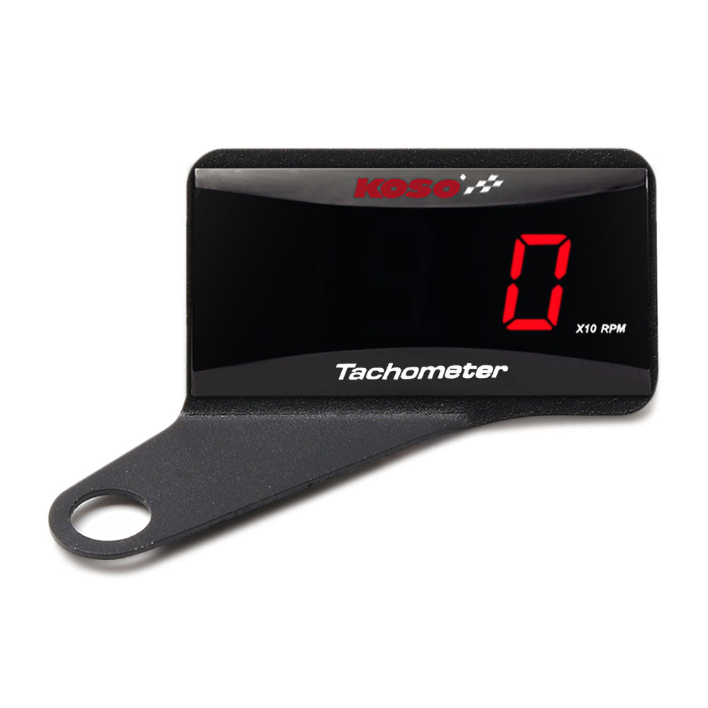 Motorcycle RPM Mini Meter Universal LCD Digital Tachometer Gauge Engine Tach Meter Display 9