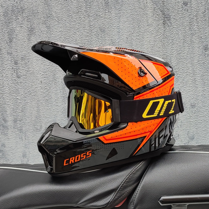 Bicycle Speed Drop DH Full Helmet Off Road Rally Motorcycle Helmet Racing Protection Gear 6