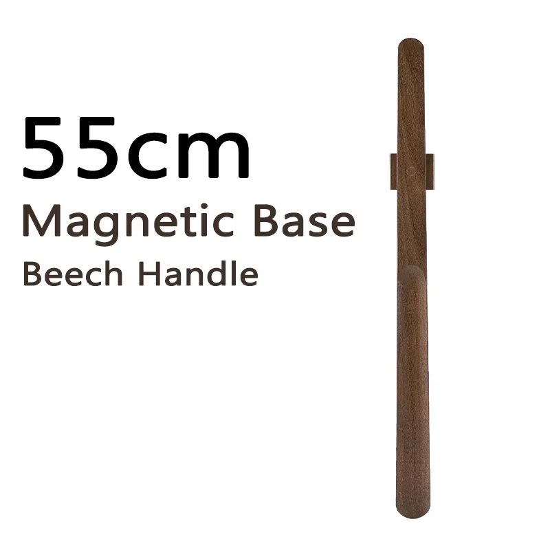 ElegantReach 55 Cm Wooden LongHandle Magnetic Shoehorn Premium WallMount Shoe Spoon For Effortless 8
