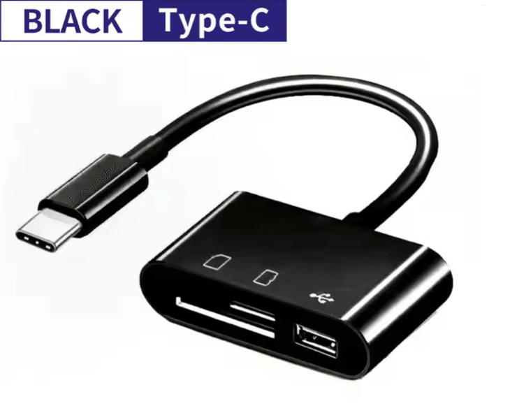 USB C High Speed OTG Card Reader Adapter 5