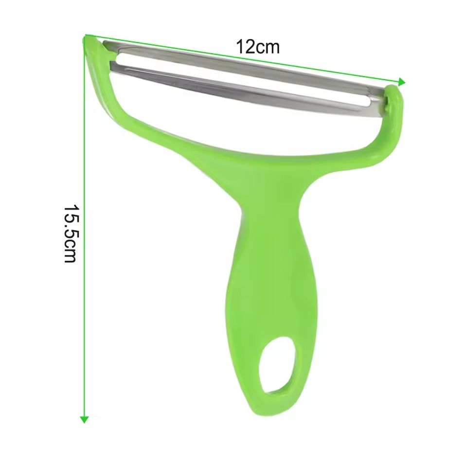 Stainless Steel Wide Mouth Vegetable And Fruit Peeler Kitchen Slicer 5