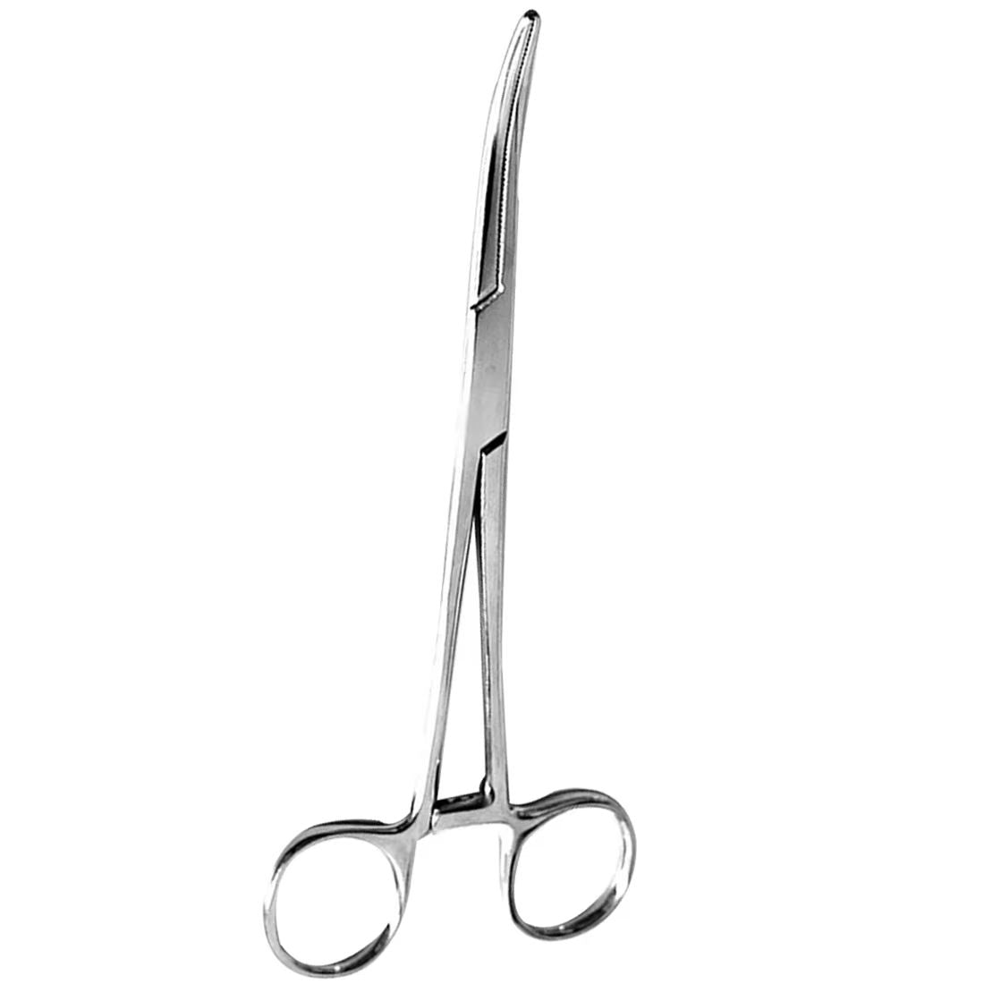 Precision Stainless Steel Locking Hemostatic Forceps BentNose Straight Curved Scissors Pliers 161 8