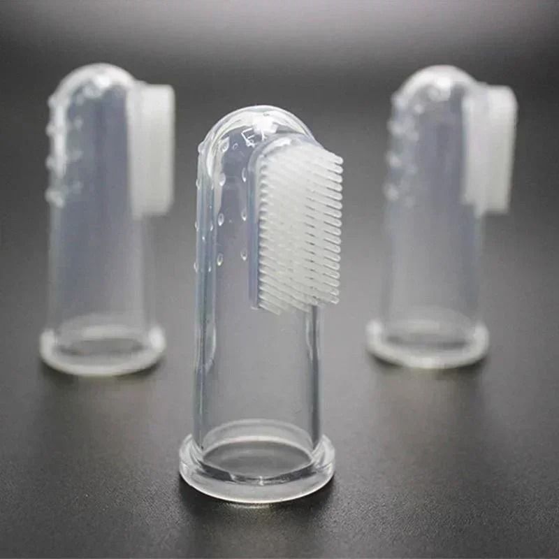 Soft Pet Finger Toothbrush For Gentle Dental Care 5