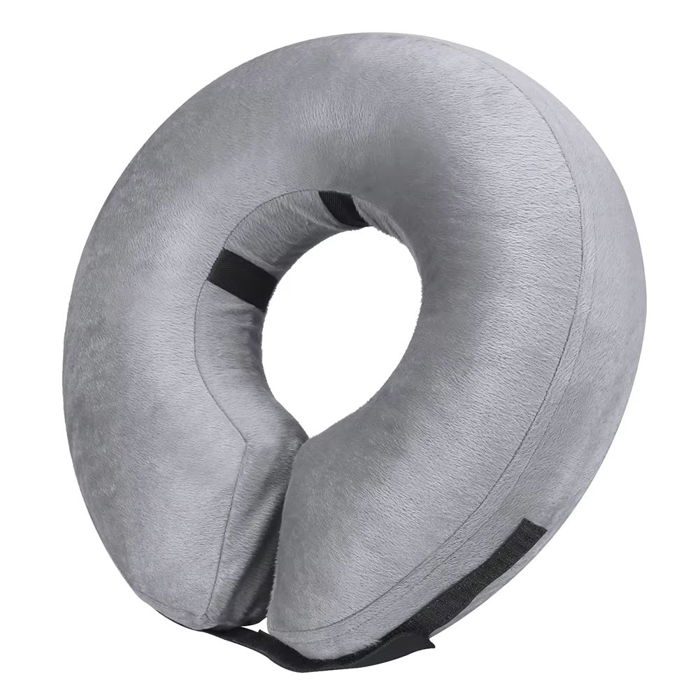 Inflatable Soft Pet Recovery Collar Adjustable Protective Dog And Cat Cone For PostSurgery Comfort 8
