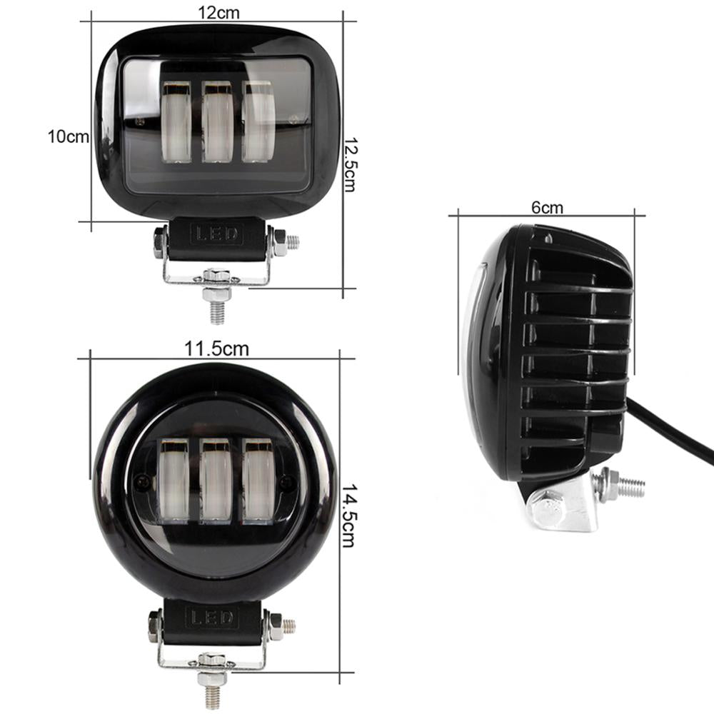 Running Light For Cars LED Fog Lights Off Road Niva Lada Accessories UAZ Truck Tractor Front Flood 3