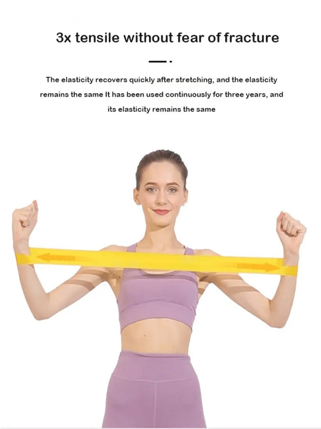 Premium 5Piece Resistance Loop Exercise Band Set For Strength Training 3