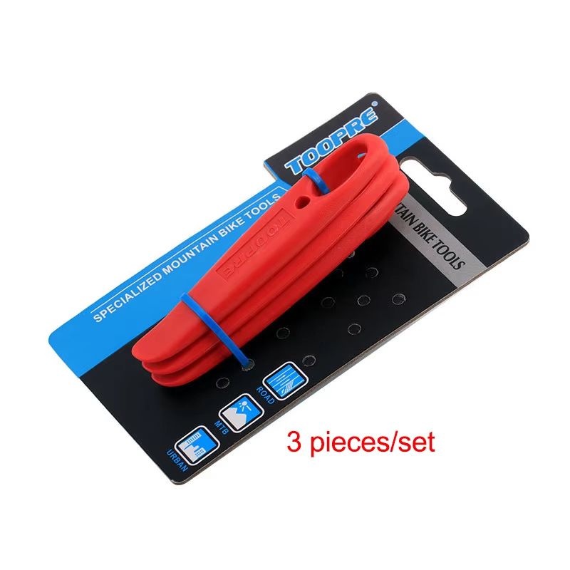 ProRide Nylon 3Pc Bicycle Tire Lever Set Lightweight Tire Pry Bar Tool Kit 7