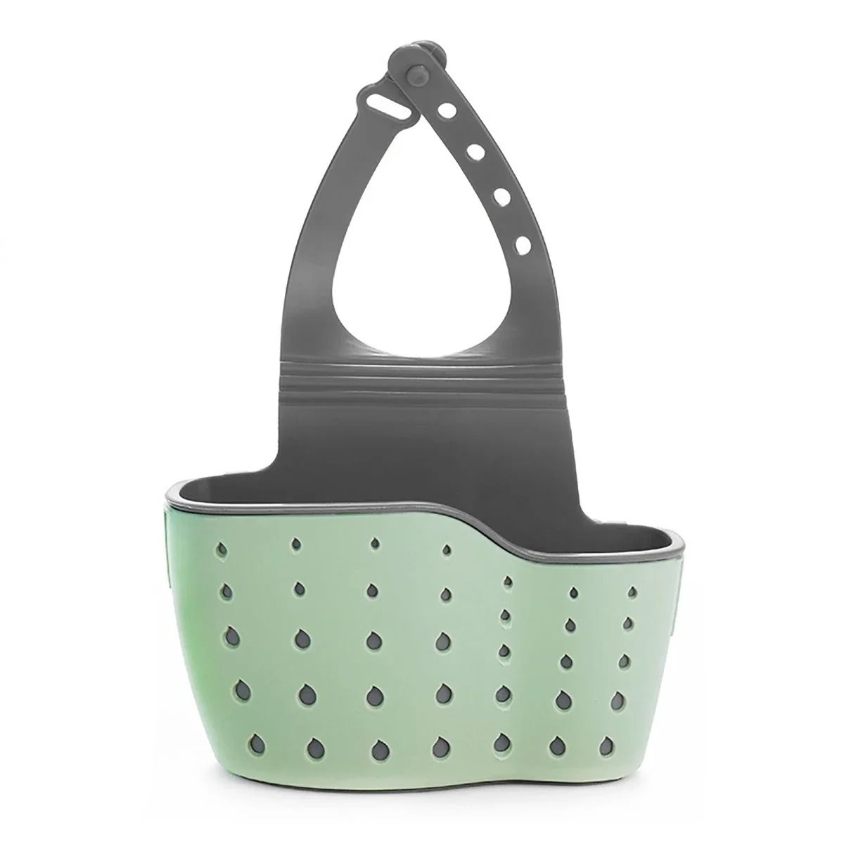 Adjustable Sink Drain Basket Hanging Storage Organizer For Kitchen And Bathroom 10