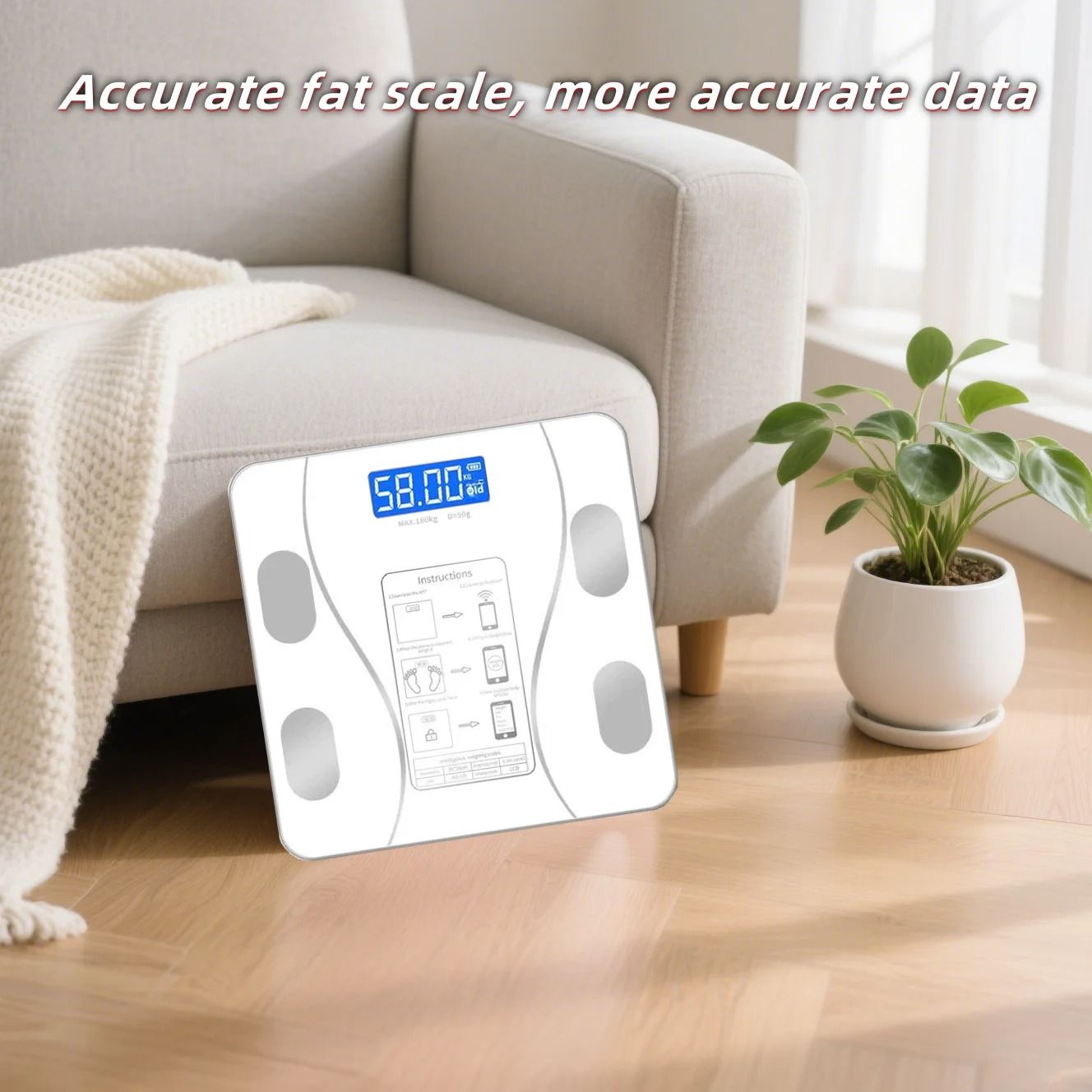 Achieve Your Fitness Goals With Our Smart Digital Body Fat Scale Your Perfect Companion For A Heal 9