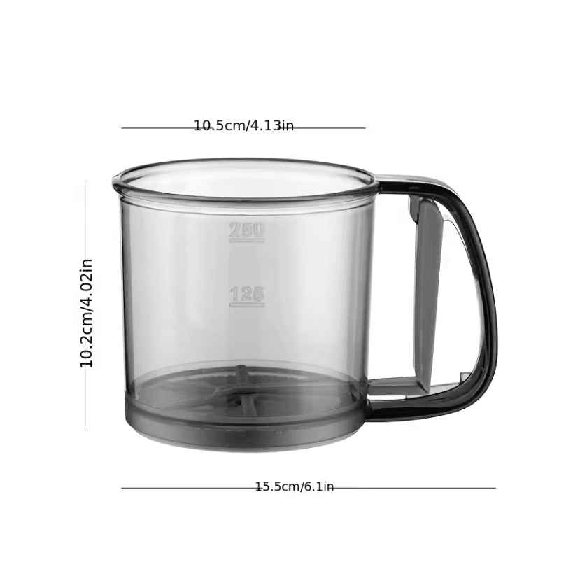 SiftEase Semi Automatic Flour Sifter With Hand Press Design 3