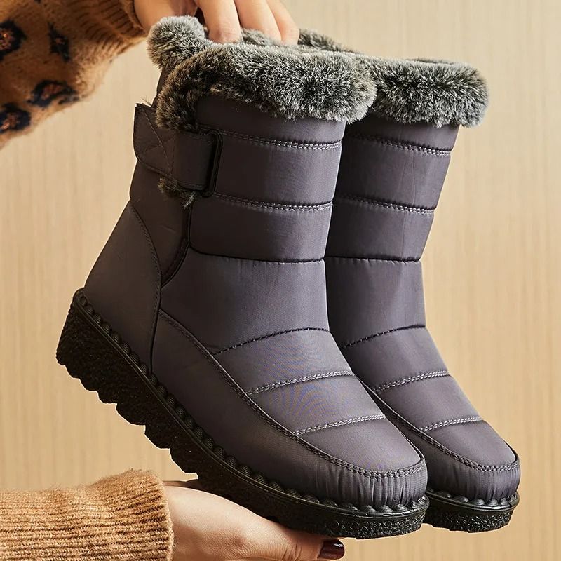 Womens Waterproof FurLined Winter Boots 8