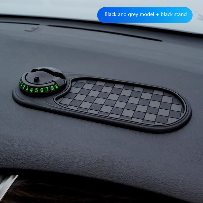 Non Slip Dashboard Mat With Rotation Phone Mount Car Anti Slip Holder Adhesive Dashboard Phone Stan 5