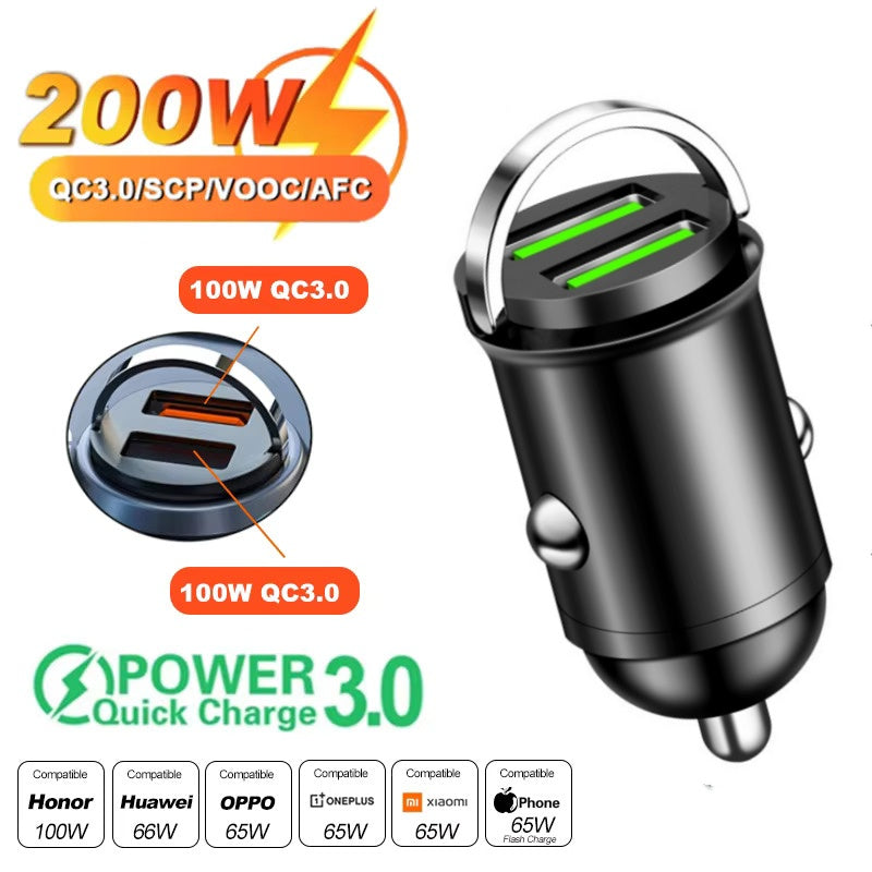 Fast Charging Car USB Type C Charger, PD Mini Car Charger, Compatible with Xiaomi Samsung Huawei iPhone