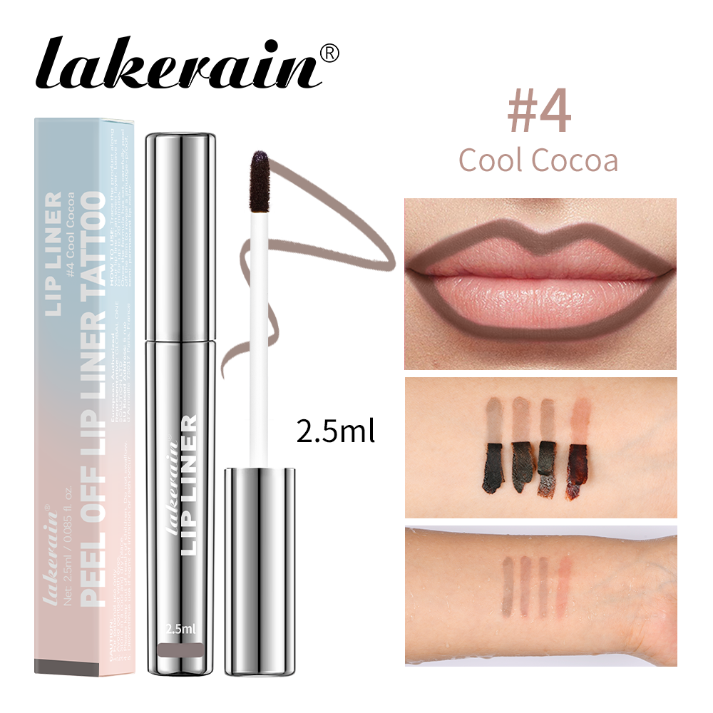 Peel Off Enhance Lip Liner Highly Pigmented Matte Lip Tattoo Long Lasting Lip Stain Waterproof Tran 8