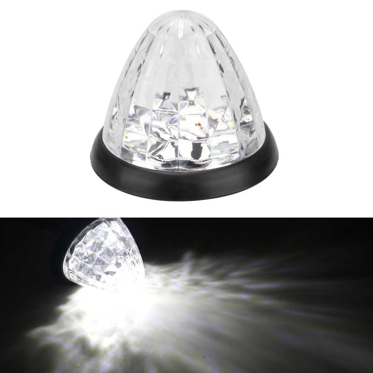 Car LED Side Marker Light Big Watermelon Clearance Lamp Taillight Warning Indicator 6