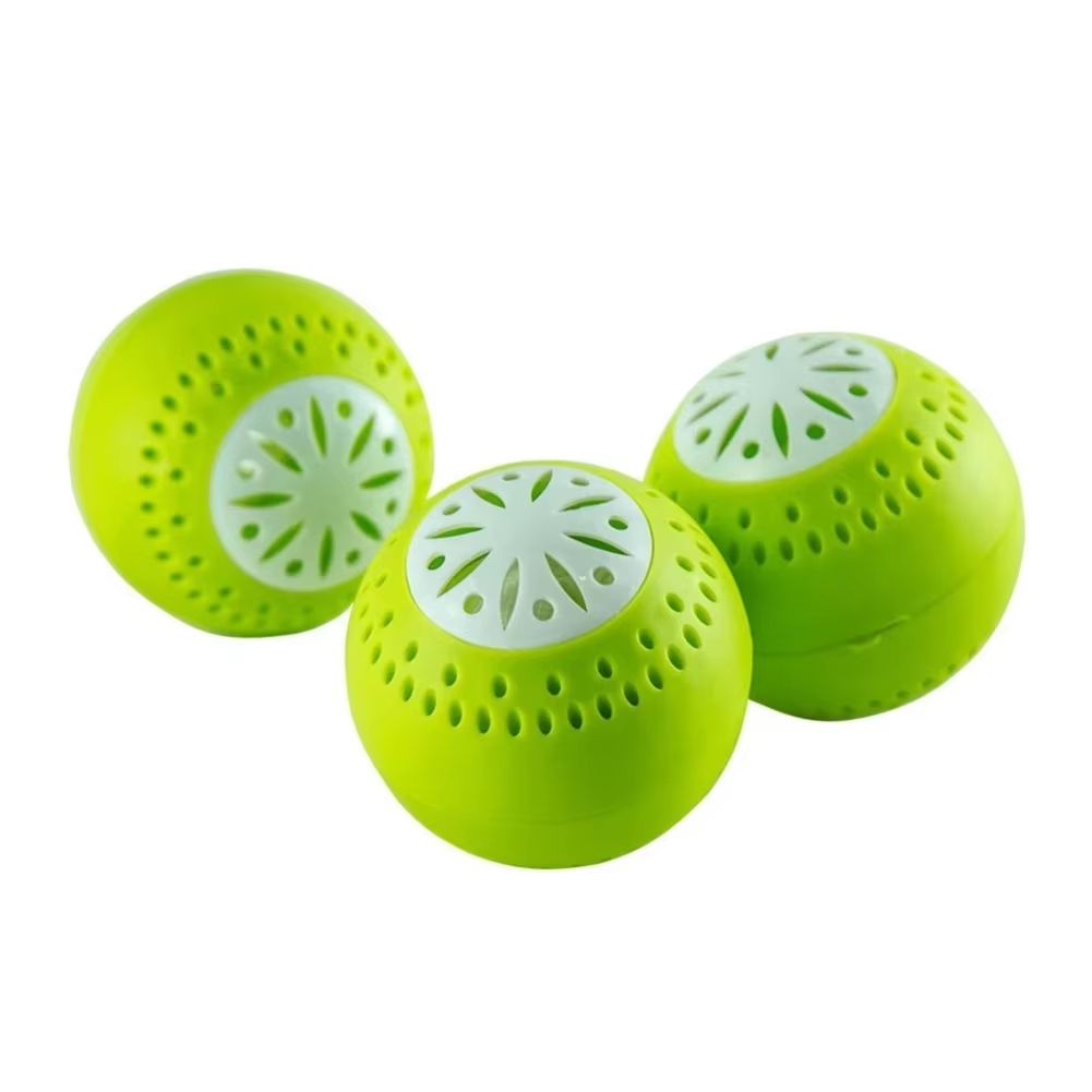 Fridge Freshness Activated Carbon Deodorant Balls 3Pack For Refrigerator Odor Removal 6