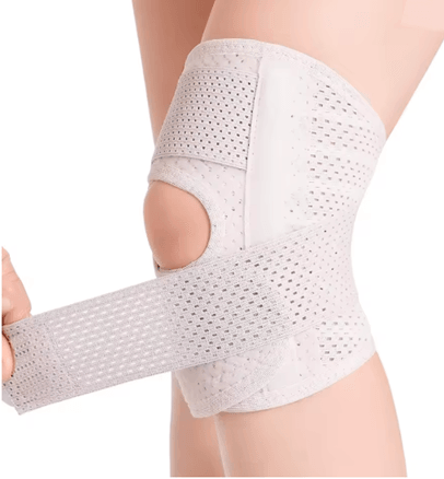 FlexiGuard Knee Brace With Side Stabilizers Breathable Compression Support For Meniscus And Joint 4