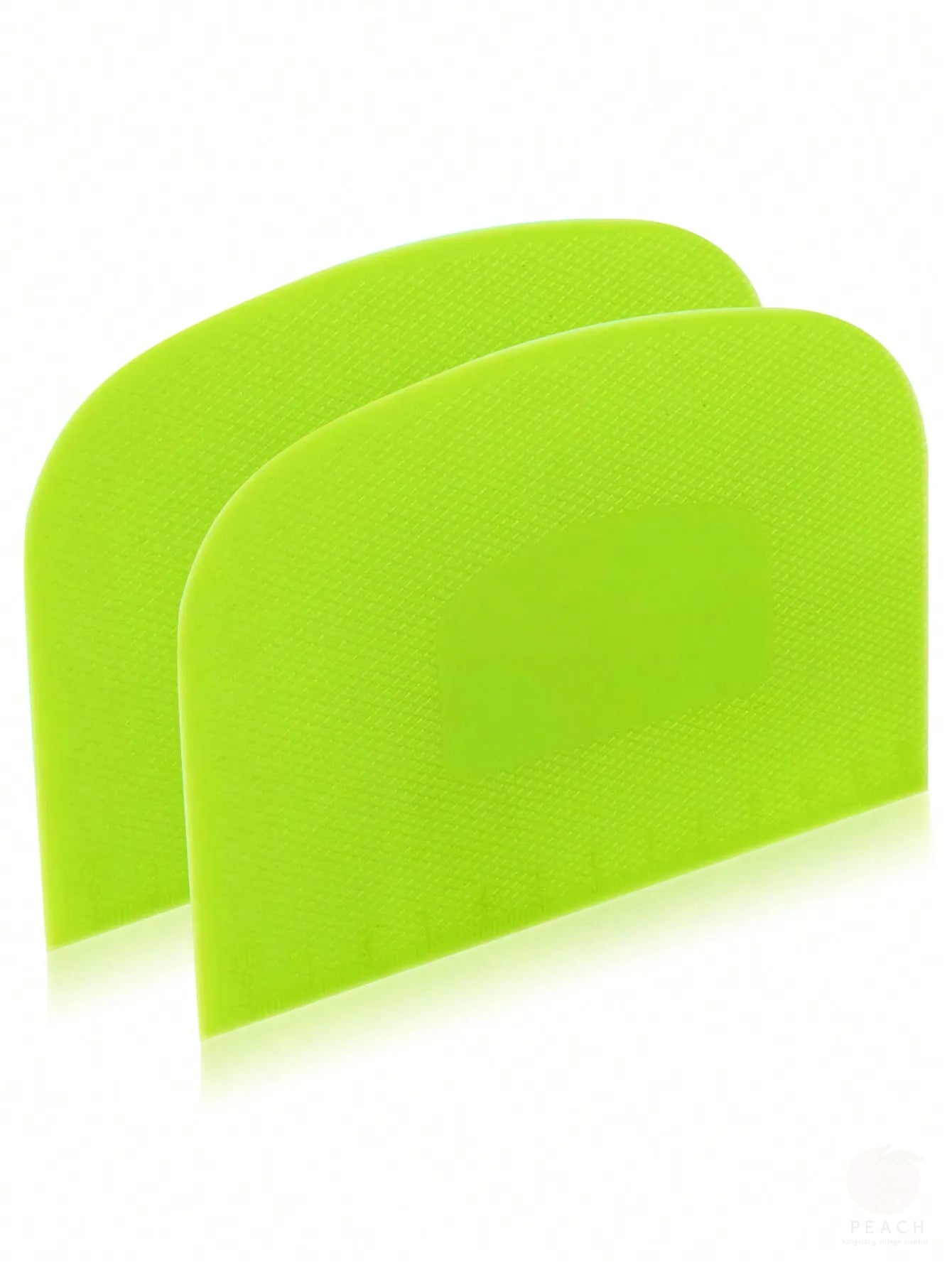 Flexible Bench Dough Cutter, Food-safe Plastic Dough Scraper Bowl, Multipurpose Food Scrappers for Bread Dough