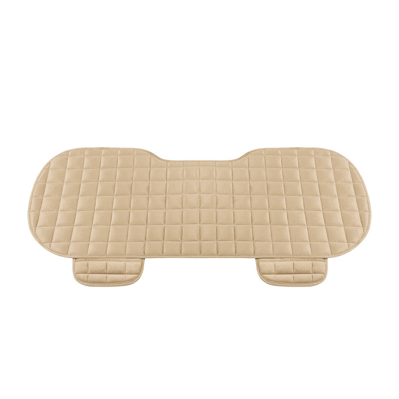Winter Auto Protector Mat Pad Non Slide Car Seat Cover Front Rear Flocking Cloth Cushion Universal 7