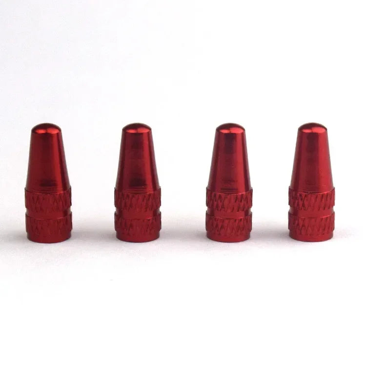 Durable Aluminum Alloy FV Presta Valve Covers, Bike Tire Caps for Road MTB Track Racing Cycling Accessories