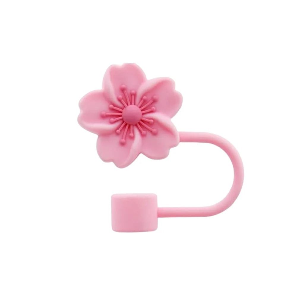 Flower Design Silicone Straw Covers For Stanley Cups 30 Oz And 40 Oz 10