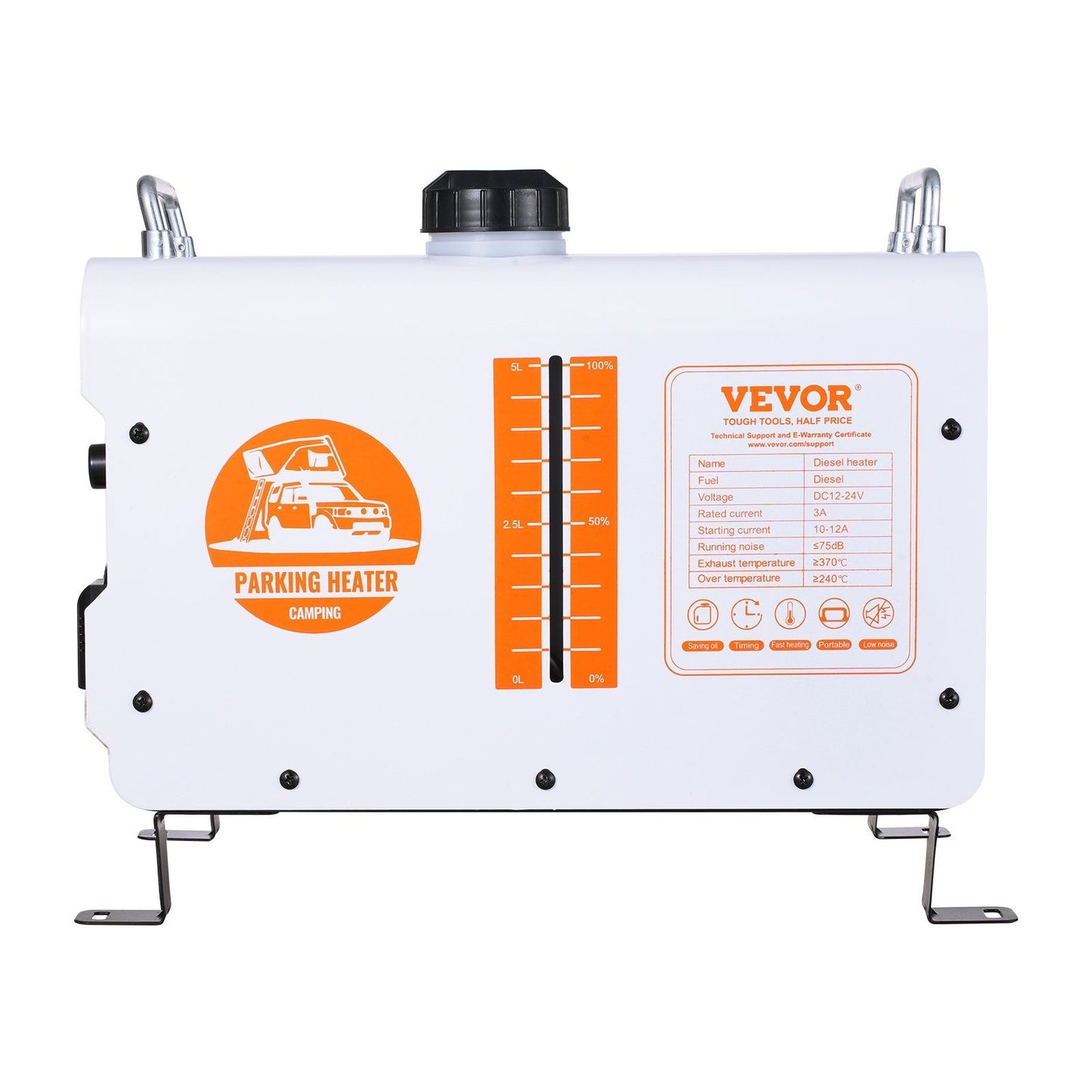 Diesel Air Heater Bluetooth And Remote Control CO Alarm Fast Heating All In One Portable Diesel Hea 8