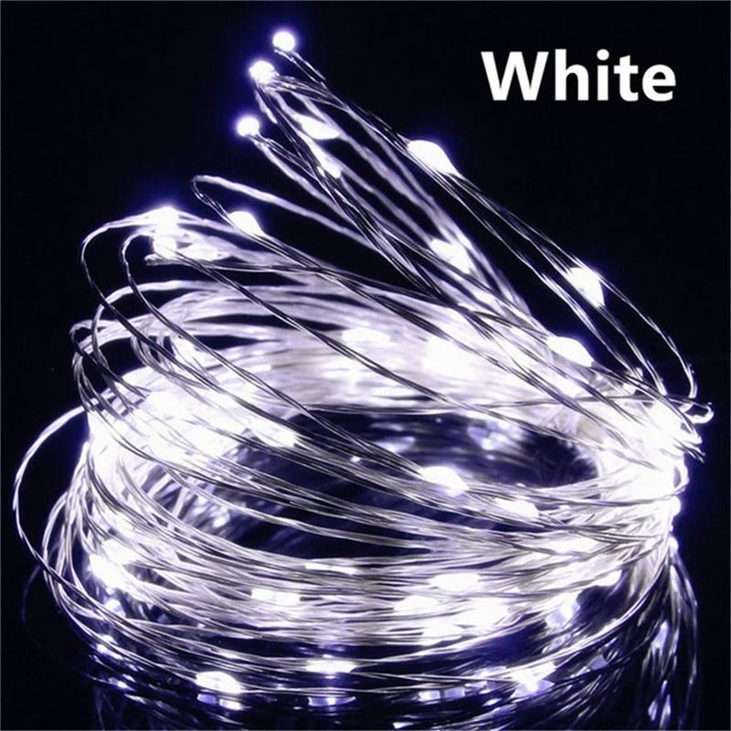 USB LED Fairy Lights Copper Wire String Light 8