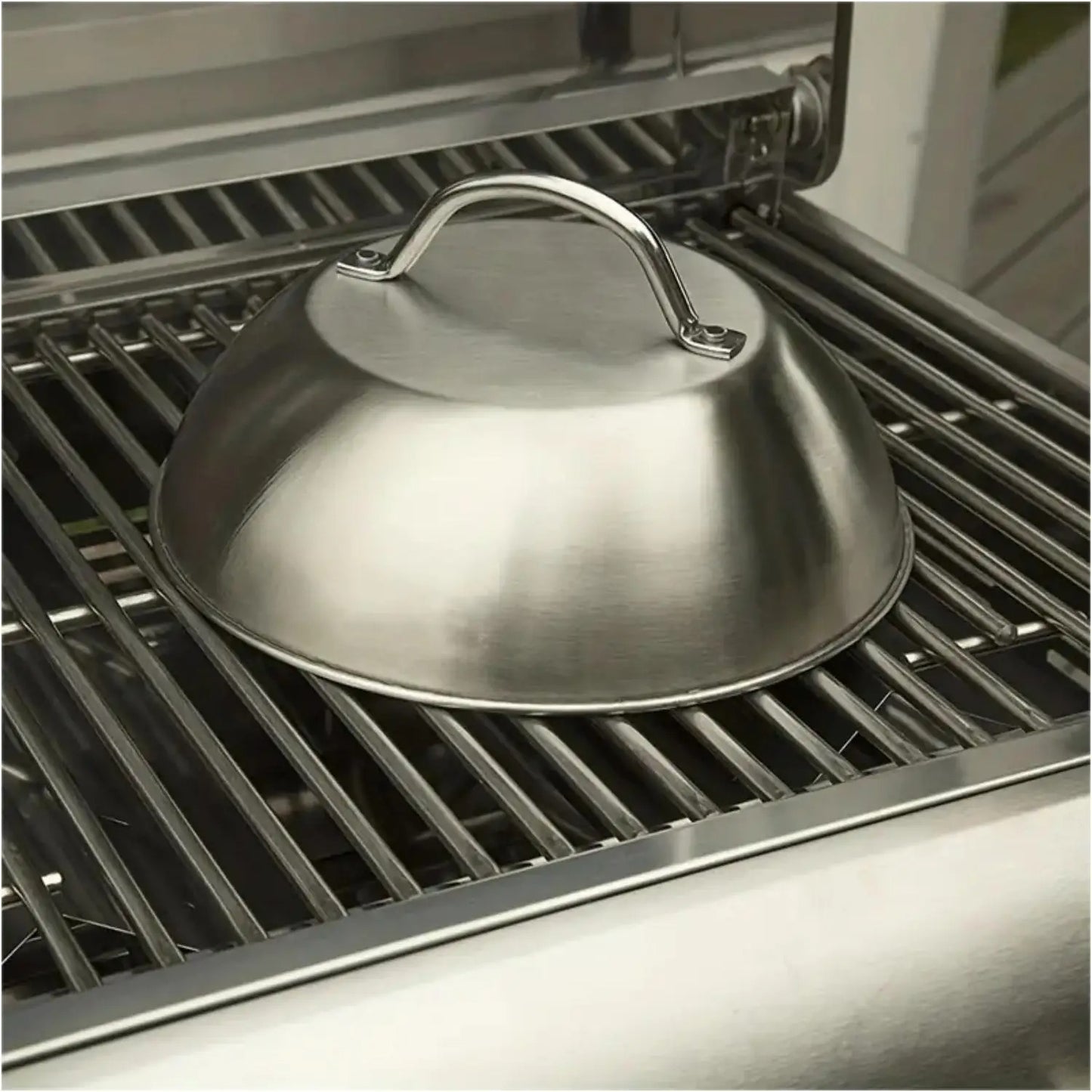 Stainless Steel Oven Squeegee Cover Barbecue Tools Accessory Outdoor Camping Picnics 4