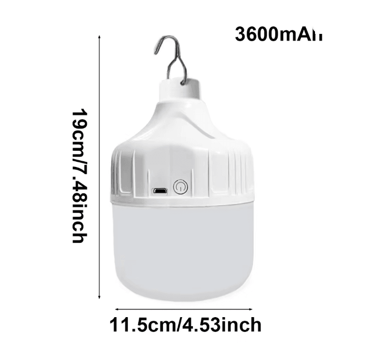 LumiCamp Portable USB Rechargeable LED Pendant Light 8