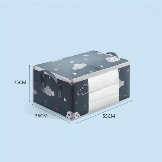 HomeKeep Large Capacity Clothes Storage Bag With Reinforced Handles And Sturdy Zipper 5