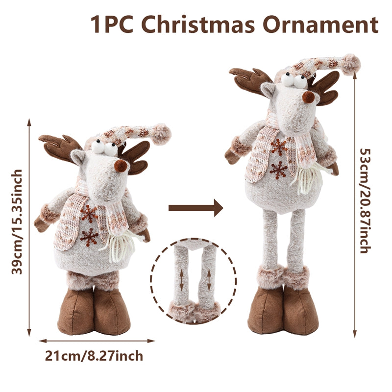 Merry Christmas Snowman Ornament, Party Decoration Kids Xmas, Santa Claus Doll, Navidad Natal, New Year Gift