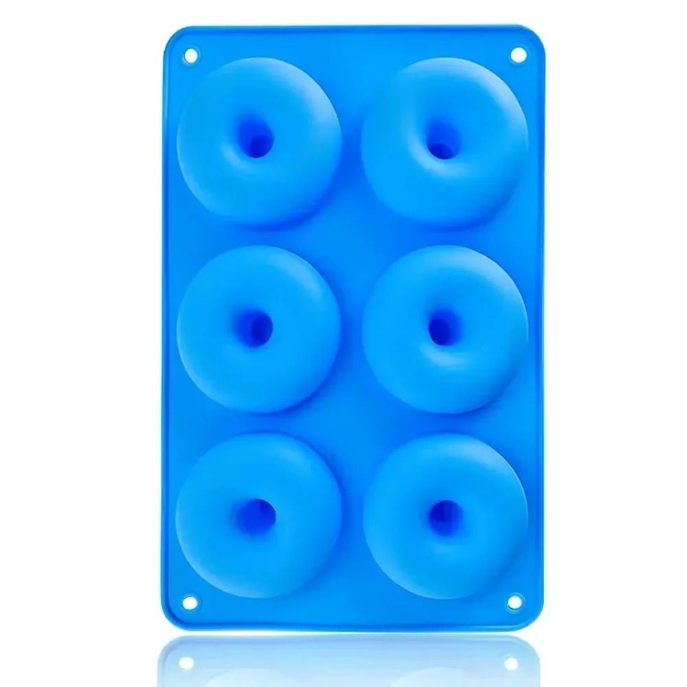 Silicone Cookie Moulds Heat Resistant Cylinder Chocolate Cover Cookie Mold For Muffins Cupcakes And 8