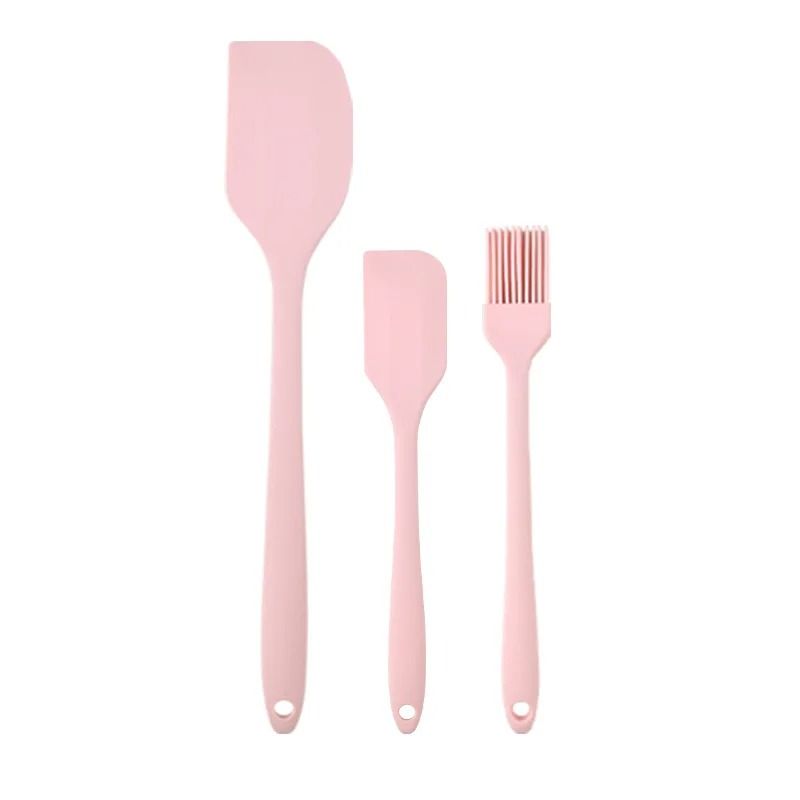 Silicone Spatula Set 3 Piece Non Stick Baking And Cooking Tools 8