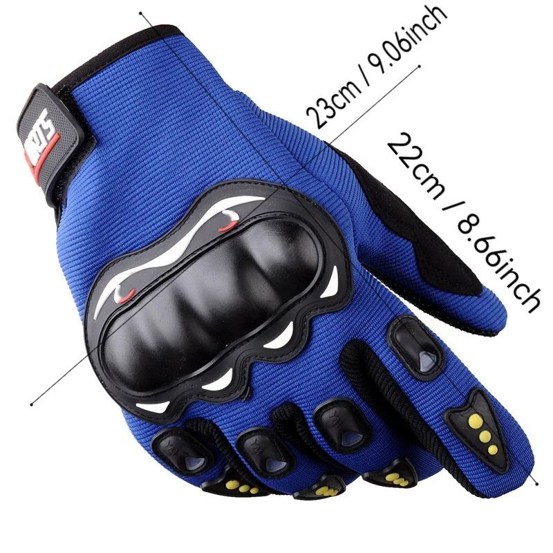 Touch Screen Fullfinger Motorcycle Gloves Men Outdoor Sports Cycling Protection Antifall Motorcycle 9