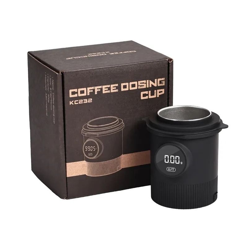 Digital Coffee Scale With Dosing Cup And LCD Display For Precise Espresso And Kitchen Weighing 8