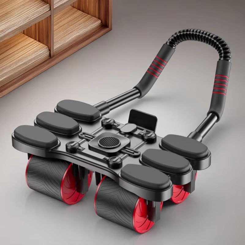 2025 Silent Automatic Rebound Abdominal Exercise Wheel 9