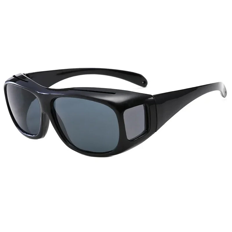 Night Driving Glasses Driver Goggles Night Vision Sunglasses Unisex Sun Glasses UV Protection Eye W 6