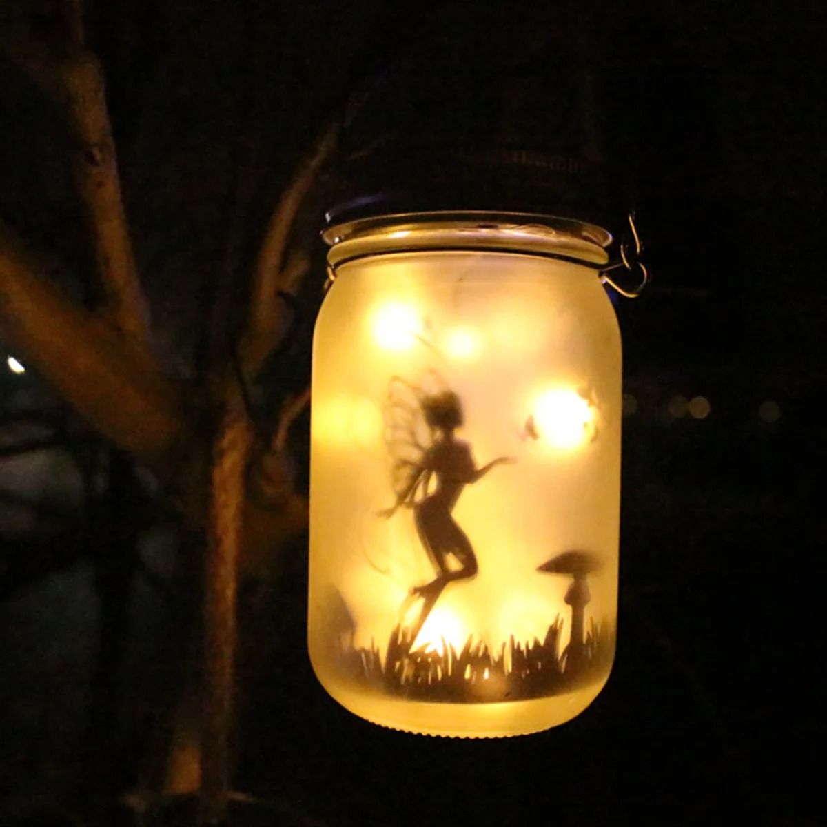 Solar Fairy Lantern Garden Light 8