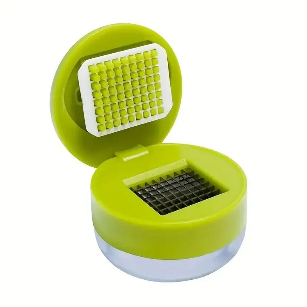 Manual Garlic Press And Mini Mincer With BuiltIn Storage Container 7