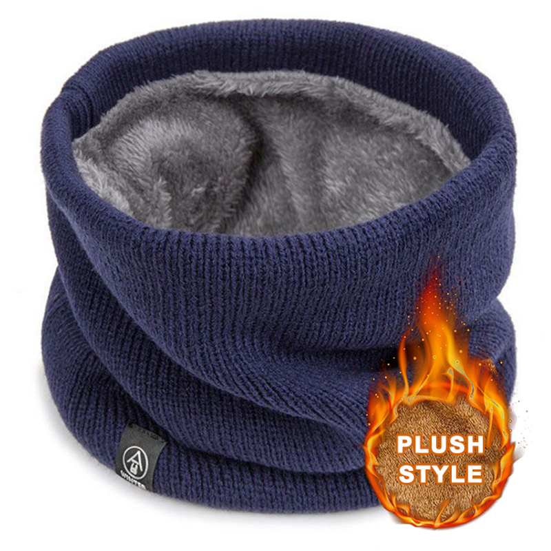 Fashion Soft Knitted Neck Warmer Sport Scarf Winter Running Face Cover Women Men Thick Cold Proof C 8
