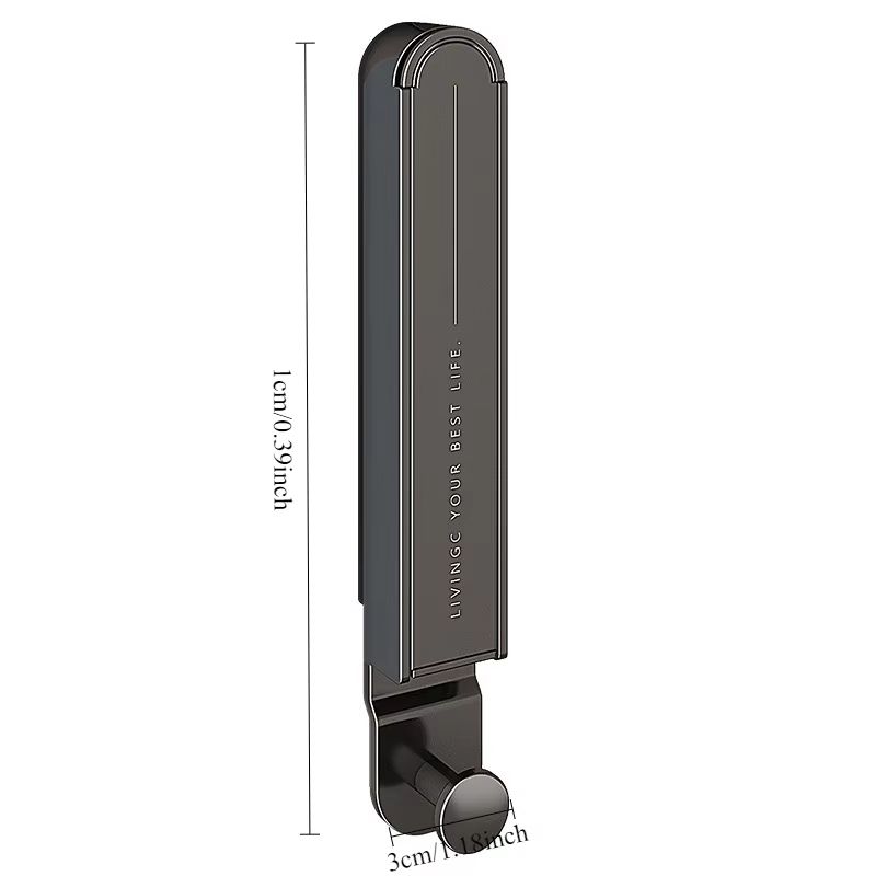 No Drilling Foldable Aerospace Aluminum Clothes Drying Rack For Balcony And Indoor Windows 5