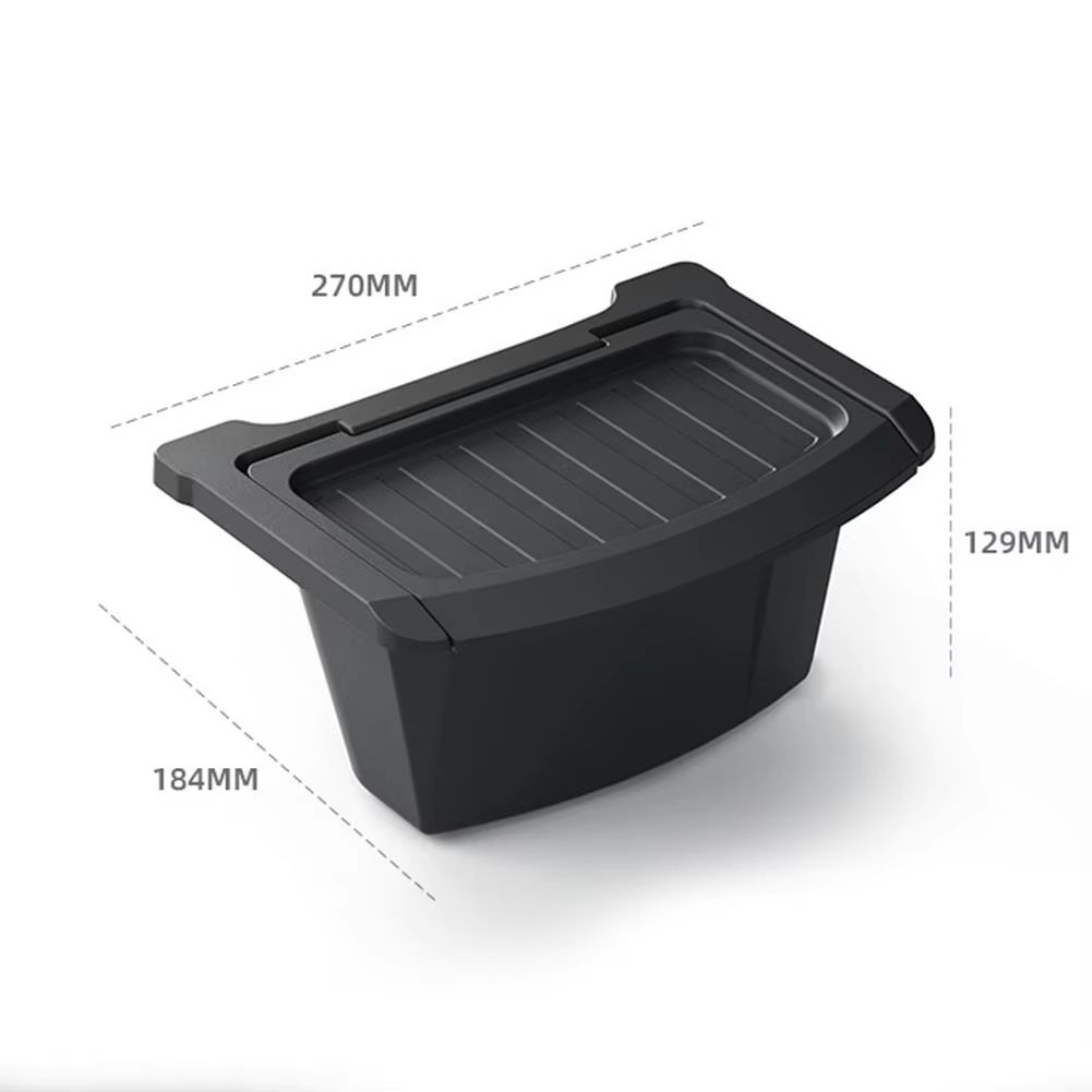 TPE Rear Seat Organizer Box For Tesla Model Y Juniper 2025UP 6