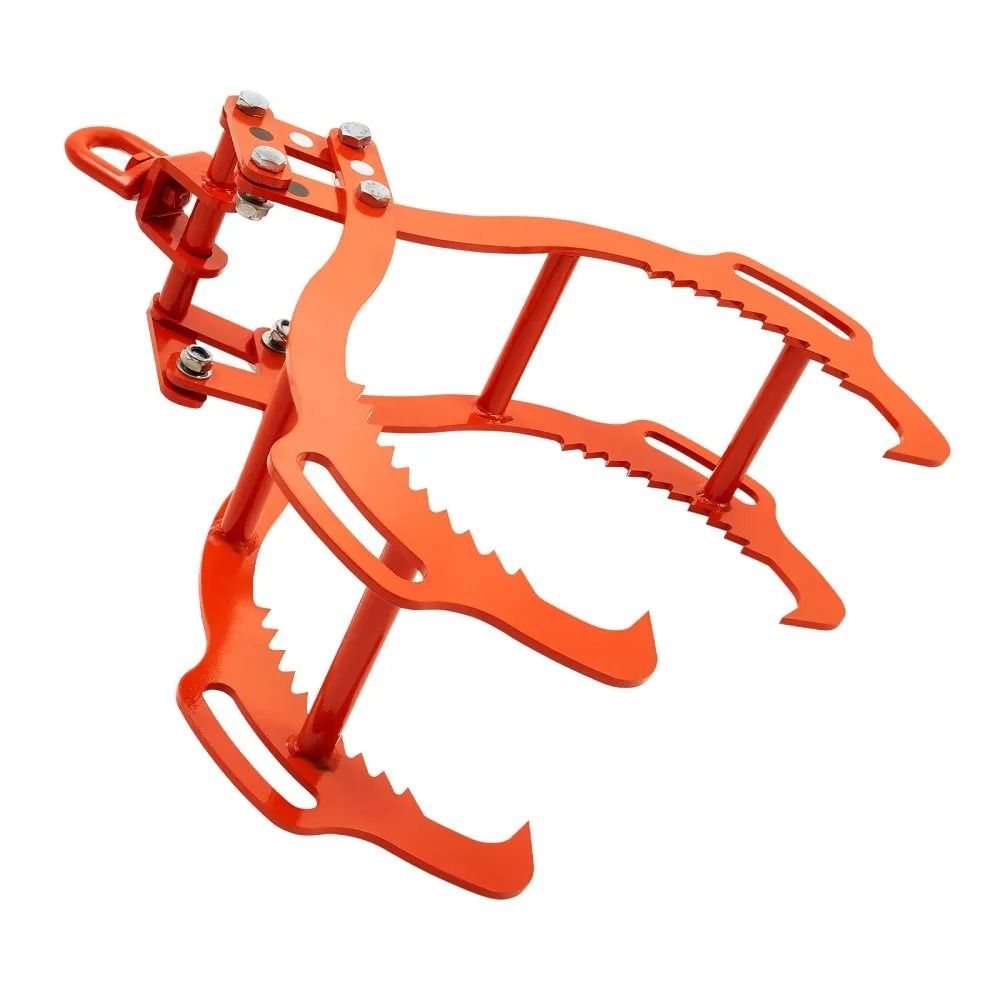 Log Lifting Tongs Claw Log Tongs Heavy Duty Steel Log Grapple High LBS Lifting Capacity 8