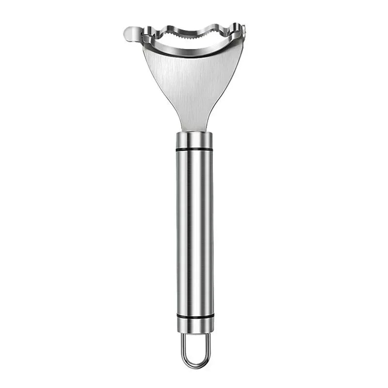 Manual Corn Planer, Stainless Steel Cob Stripper, Reusable Peeler Thresher for Fruit and Vegetables