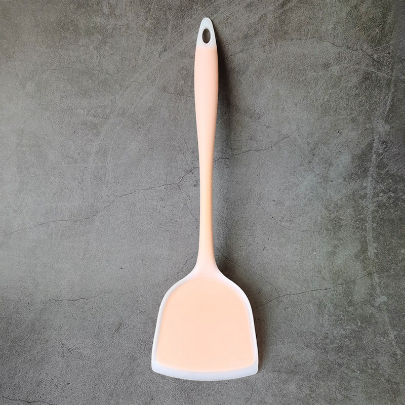 Silicone Kitchen Ware Nonstick Set Cooking Spatula Fish Frying Tools Scoop Shovel 7