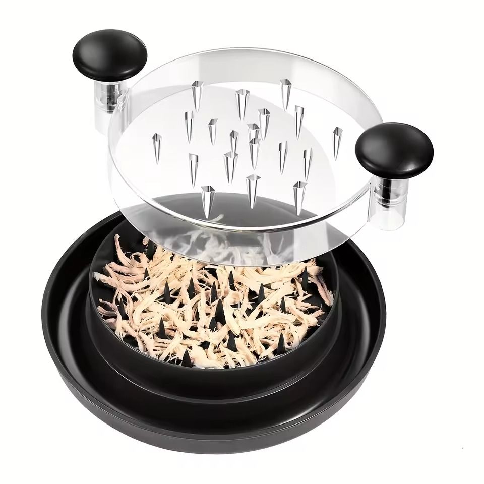 Chicken Shredder With Transparent Cover For Meat And Vegetable Chopping 6