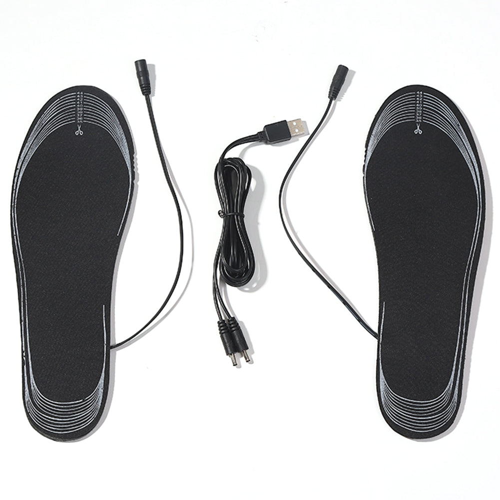 Rechargeable Heated Insoles Unisex Electric Foot Warmer For Winter Fishing Hiking And Camping 2