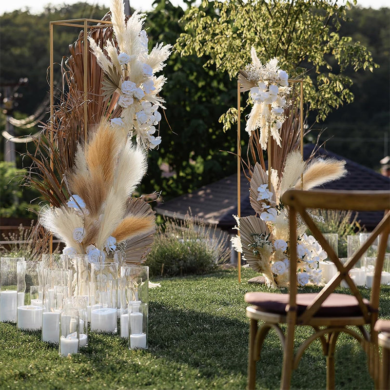 Artificial Pampas Grass Decor Bohemian Reed For Flower Wedding Floral Table Arrangement For Home Ch 4