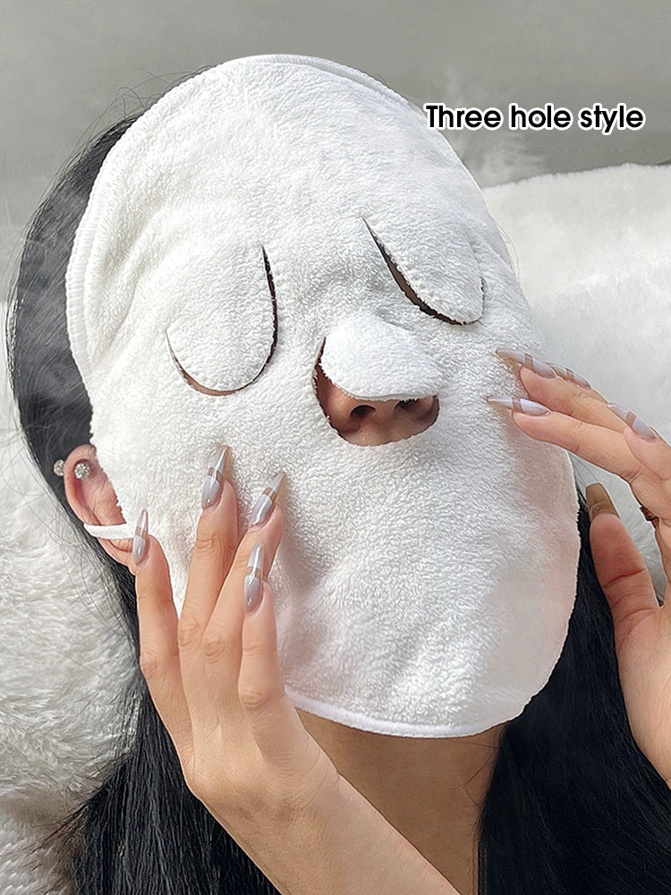 Irrigation Face Towel for Wet Compress and Skin-Friendly Heating Cold Compress Face Towel