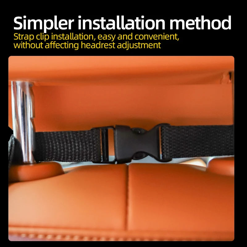Leather Storage Bag For Car Multifunctional Seat Storage Bag Garbage Bag For Car Models 4